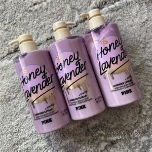 VS PINK honey lavender soothing body lotion